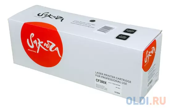 Картридж Sakura CF380X 4400стр Черный
