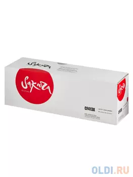 Картридж Sakura CF413X (410X) для HP LJ M452nw/LJ M452dn/LJ M477fnw/LJ M477fdw/LJ M477fdn/LJ m377dw, пурпурный, 5000 к.