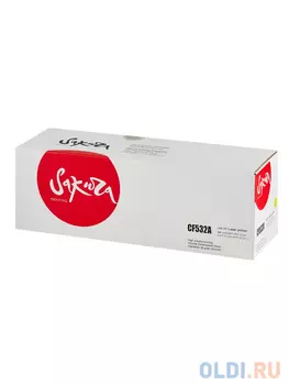 Картридж SAKURA CF532A (205A) для HP M154, MFP M180/181, желтый, 900 к.