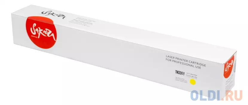 Картридж Sakura KMTN-324Y (A8DA25H) для Konica Minolta bizhubC258/bizhubC308/bizhubC368, желтый, 26000 к.