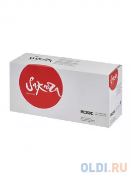 Картридж Sakura MC250C для Ricoh PC301W/MC250FW, голубой, 2300 к.