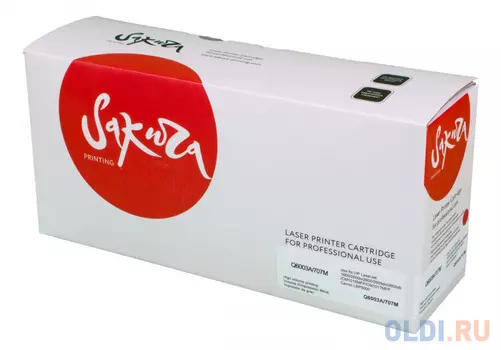 Картридж Sakura Q6003A/707M для HP, Canon LJ 1600/LJ 2600n/LJ 2605/LJ 2605dn/LJ 2605dtn/CM1015MFP/CM1017MFP, пурпурный, 2000 к.