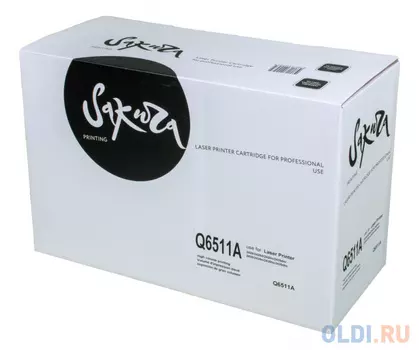 Картридж Sakura Q6511A (11A) для HP LJ 2430tn/LJ 2420n/LJ 2420d/LJ 2420dn/LJ 2430/LJ 2430n/LJ 2430t/LJ 2410/LJ 2410n/LJ 2420, черный, 6000 к.