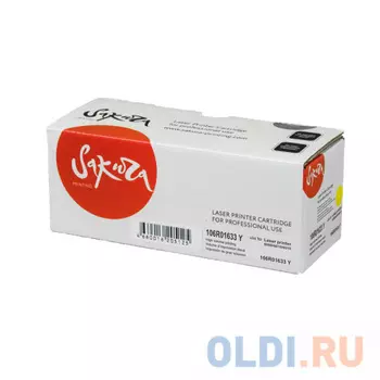 Картридж Sakura SA106R01633 1000стр Желтый