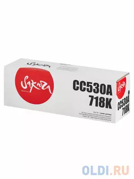 Картридж Sakura SACC530A/CRG718K 3500стр Черный