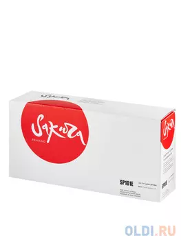Картридж Sakura SP101E для Ricoh Aficio SP100/Aficio SP100SU/Aficio SP100SF, черный, 2000 к.