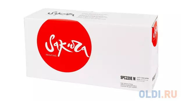 Картридж Sakura SPC220EM для Ricoh Aficio SPC220S/C221SF/C222SF/C220N/C221N/C222DN/C240DN/C240SF, пурпурный, 2300 к.