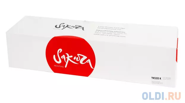 Картридж Sakura TK5205K (1T02R50NL0) для Konica Minolta MitaTASKalfa356ci/358ci, черный, 12000 к.