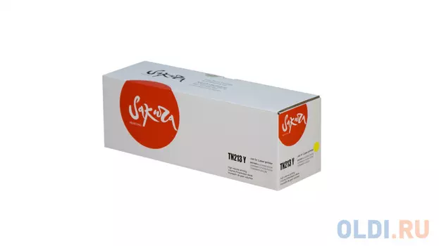 Картридж Sakura TN213Y для Brother DCP-L3550CDW/DCP-L3550/HL-L3230CDW/HL-L3230/MFC-L3770CDW/MFC-L3770, желтый, 1300 к.