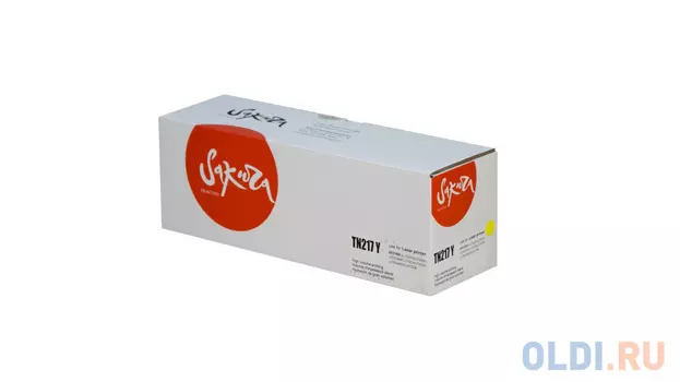 Картридж Sakura TN217Y для Brother DCP-L3550CDW/DCP-L3550/HL-L3230CDW/HL-L3230/MFC-L3770CDW/MFC-L3770, желтый, 2300 к.