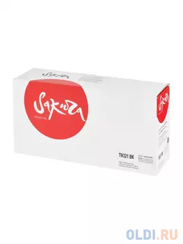 Картридж Sakura TN321BK для Brother HL-8250/HL-8350/DCP-8400/DCP-8450/MFC-8650, черный, 2500 к.