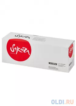 Картридж Sakura W2032X (415X) для HP LJ M454/MFPM479, желтый, 6000 к.