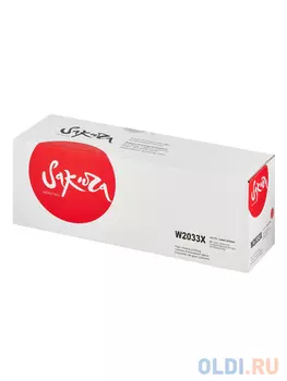 Картридж Sakura W2033X (415X) для HP LJ M454/MFPM479, пурпурный, 6000 к.