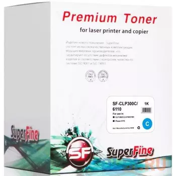 Картридж SuperFine CLP-300C 1000стр Голубой