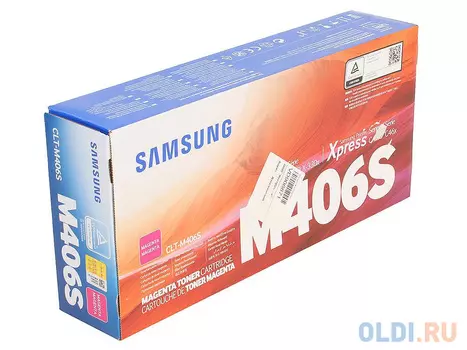 Картридж Samsung CLT-M406S 1000стр Пурпурный