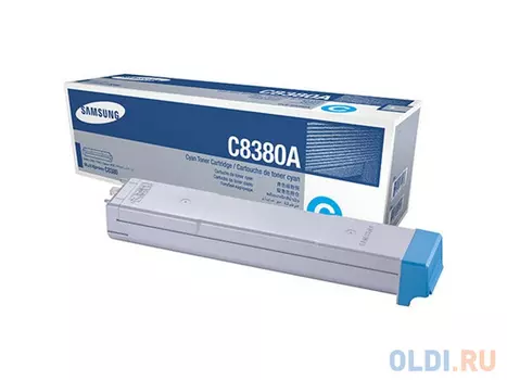 Картридж Samsung CLX-C8380A для CLX-8380ND Cyan Голубой