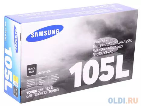 Картридж Samsung SU768A MLT-D105L для ML-1910 1915 2525 SCX-4600 4623 черный