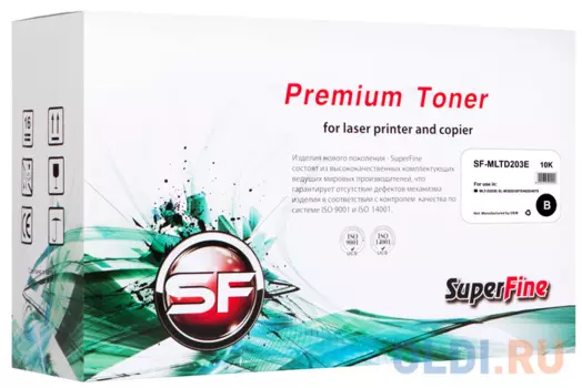 Картридж Samsung MLT-D203E О.П. SL-M3820/3870/4020/4070 10k SuperFine