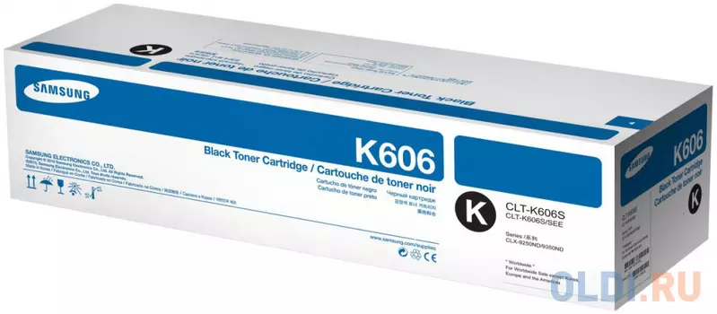 Картридж Samsung SS580A CLT-K606S для CLX-9250ND/9350ND черный