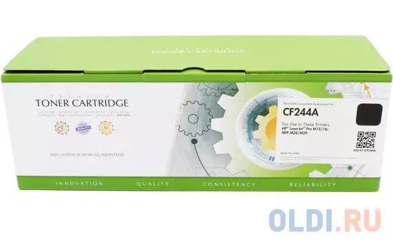 Картридж Static Control 002-01-VF244A 1000стр Черный 002-01-VF244A