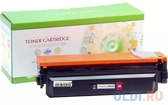 Картридж Static Control CF413X 5000стр Пурпурный