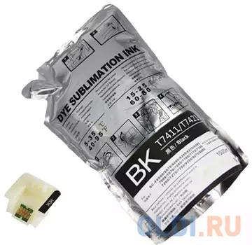 Картридж струйный Cactus CS-EPT741X T741X черный (1000мл) для Epson SureColor SC-F6200/7200/9200