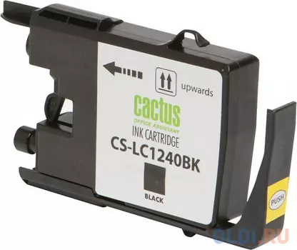 Картридж струйный Cactus CS-LC1240BK черный для Brother MFC-J6510/6910DW 24мл