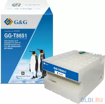 Картридж G&G GG-C13T865140 10000стр Черный