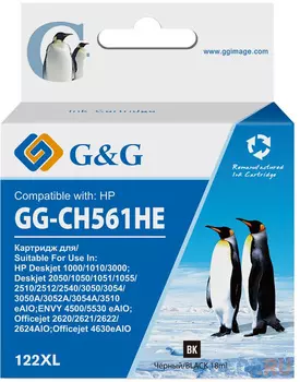 Картридж G&G GG-CH561HE 120стр Черный