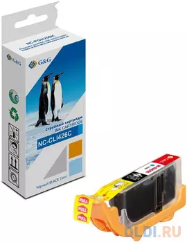 Картридж струйный G&G NC-CLI426C CLI-426C голубой (8.4мл) для Canon Pixma MG5140/5240/6140/8140/MX884