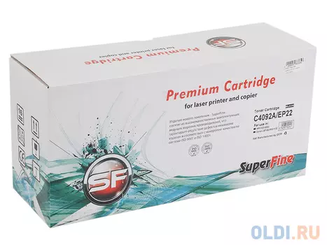 Картридж SuperFine C4092A C4092A C4092A C4092A C4092A C4092A 2500стр Черный