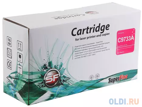Картридж SuperFine C9732A C9732A C9732A 12000стр Пурпурный