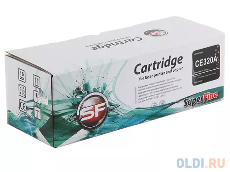 Картридж SuperFine CE320A CE320A CE320A CE320A CE320A CE320A 2000стр Черный