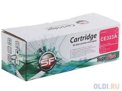 Картридж SuperFine CE323A CE323A CE323A CE323A CE323A CE323A CE323A CE323A 2000стр Пурпурный
