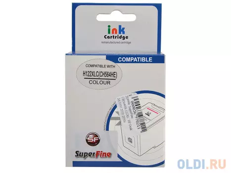 Картридж SuperFine CH564HE CH564HE 330стр Многоцветный