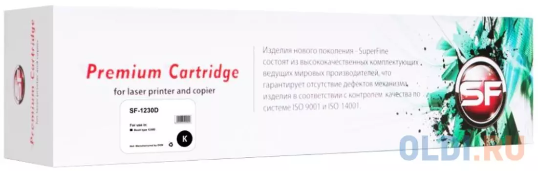 Картридж SuperFine SF-1230D 9000стр Черный