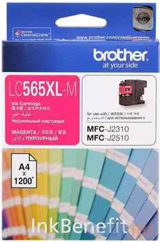 Картридж SuperFine SF-LC565XLM 1200стр Пурпурный