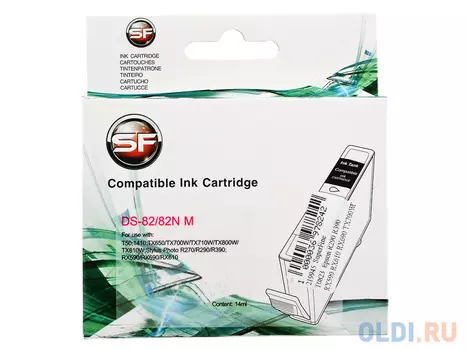 Картридж SuperFine T0823 для Epson R290 R390 RX590 RX610 RX690 TX700W TX800FW T50 Magenta Пурпурный DS-82/82N M