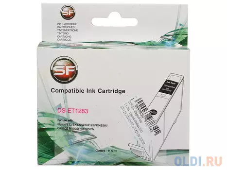 Картридж SuperFine T1283 для Epson Stylus S22 SX125 SX420W SX425W BX305F BX305FW Magenta Пурпурный
