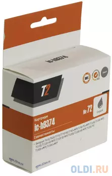 Картридж T2 C9374A №72 для DesignJet Scanner T610 T620 T770 T790 T1100 T1120 T1200 T1300 T2300 серый 600 стр