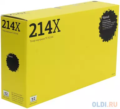 Картридж T2 CF214X для HP LJ Enterprise 700 M712dn/700 M725dn 17500стр TC-H214X