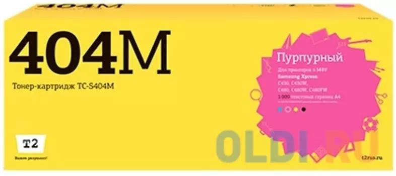 Картридж T2 CS-RK-PG40 для Samsung Xpress SL-C430/C430W/C480/C480W/C480FW 1000стр Пурпурный