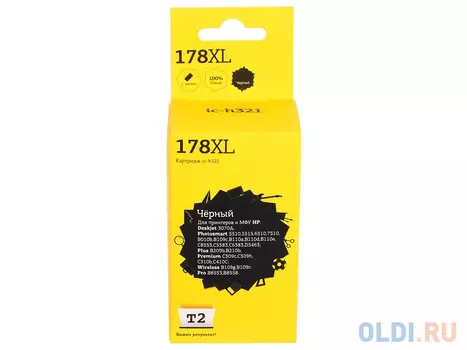 Картридж T2 IC-H321 550стр Черный