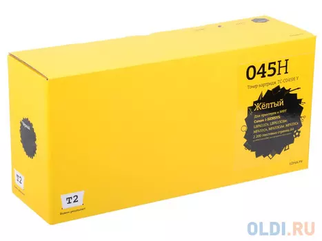 Картридж T2 TC-C045HY 2200стр Желтый