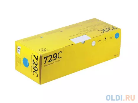 Картридж T2 TC-C729C для Canon i-SENSYS LBP7010C 7018C HP LaserJet Pro CP1025 1025nw Pro 100 MFP голубой