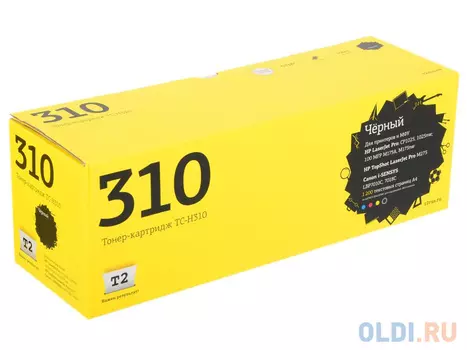 Картридж T2 CE310A CE310A CE310A CE310A CE310A 1200стр Черный