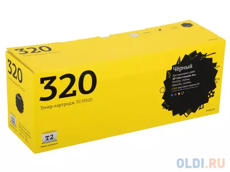 Картридж T2 TK-540Y 2000стр Черный