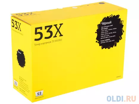 Картридж T2 TC-H53XU 7000стр Черный