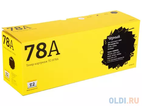 Картридж T2 TC-H78A 2100стр Черный