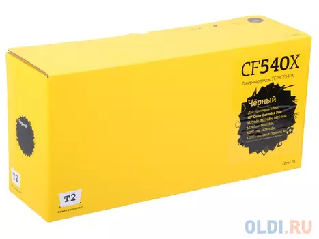 Картридж T2 TC-HCF540X 3200стр Черный
